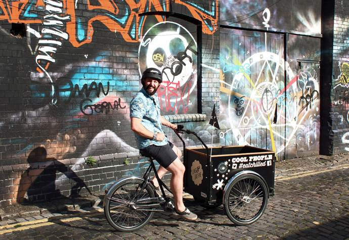 londongreencycles Christiania Cargo food sampling