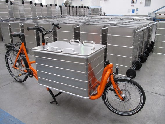 pedal power cargo bike