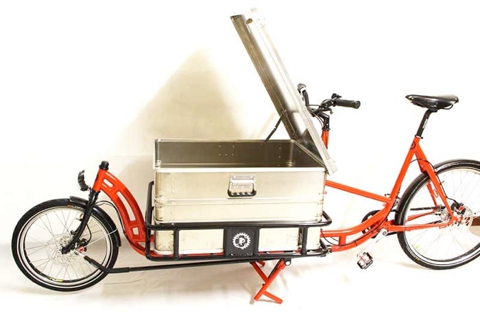 pedal power cargo bike