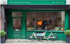 London Green Cycles Shop Front