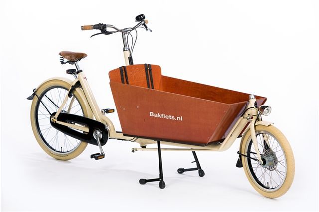 Bakfiets Cruiser Long Cream