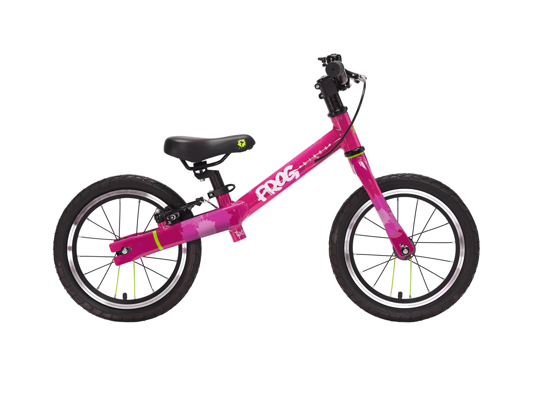 Londongreencycles frog bike tadpole plus pink