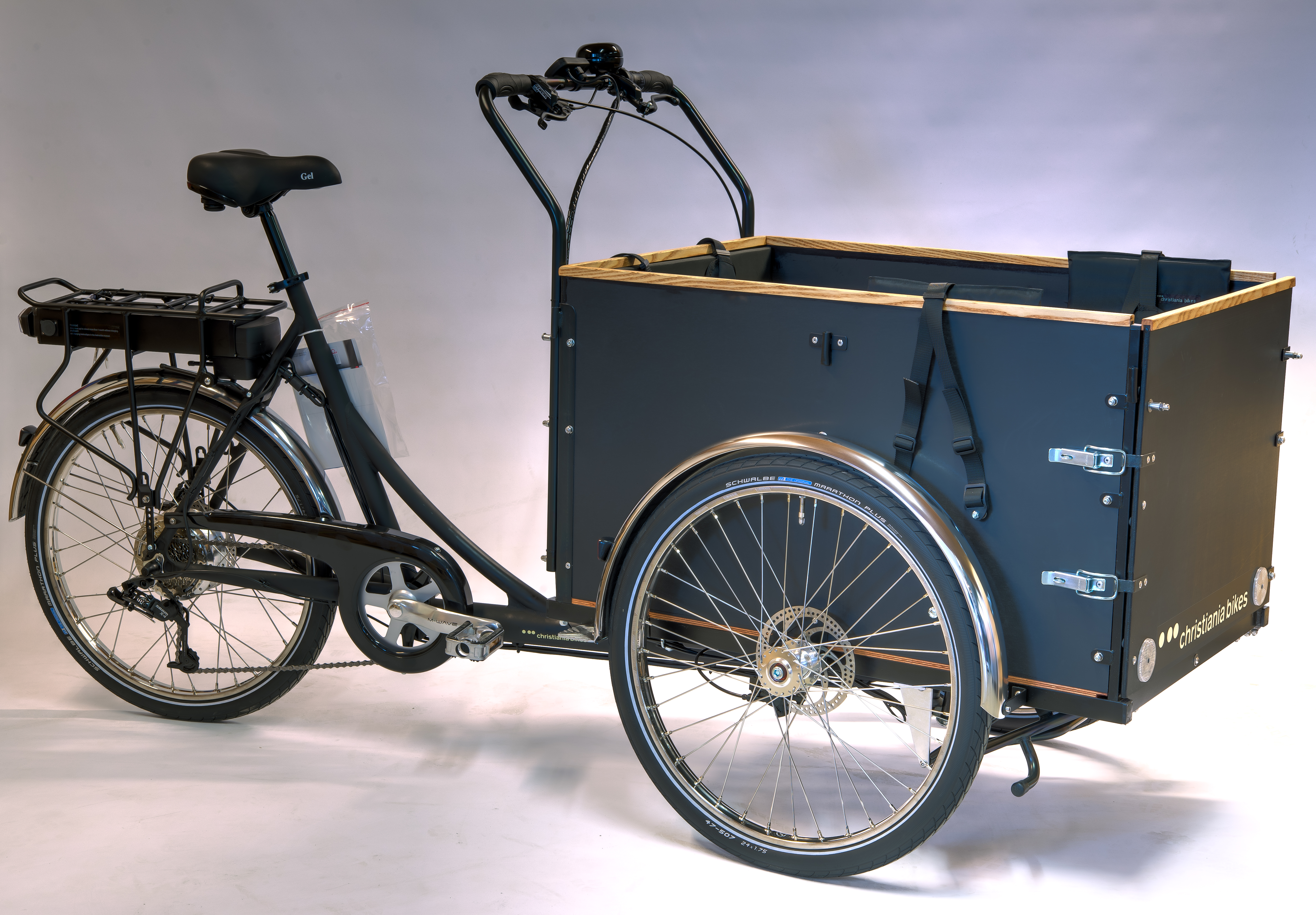 Christiania Straight Electric rearDrive London Green