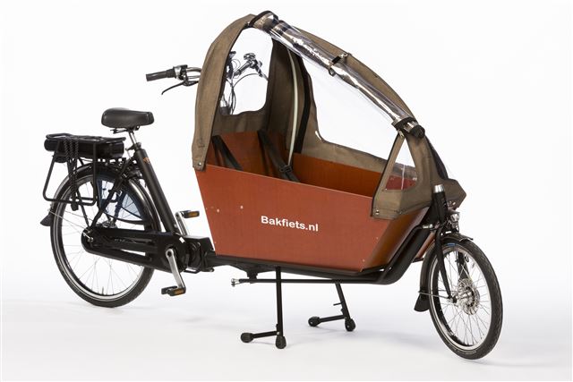 Bakfiets Classic Electric Long London Green CyclesLondon Green Cycles