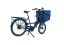 A darkblue Bicicapace Classicona cargo bike