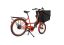 A orange Bicicapace Classicona cargo bike