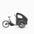 Matt black Christiania Straight MidDrive cargo bike with Bugatti hood