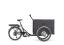 Black Christiania PostBox RearDrive cargo bike
