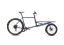 Blurple coloured Omnium Cargo v3 bike