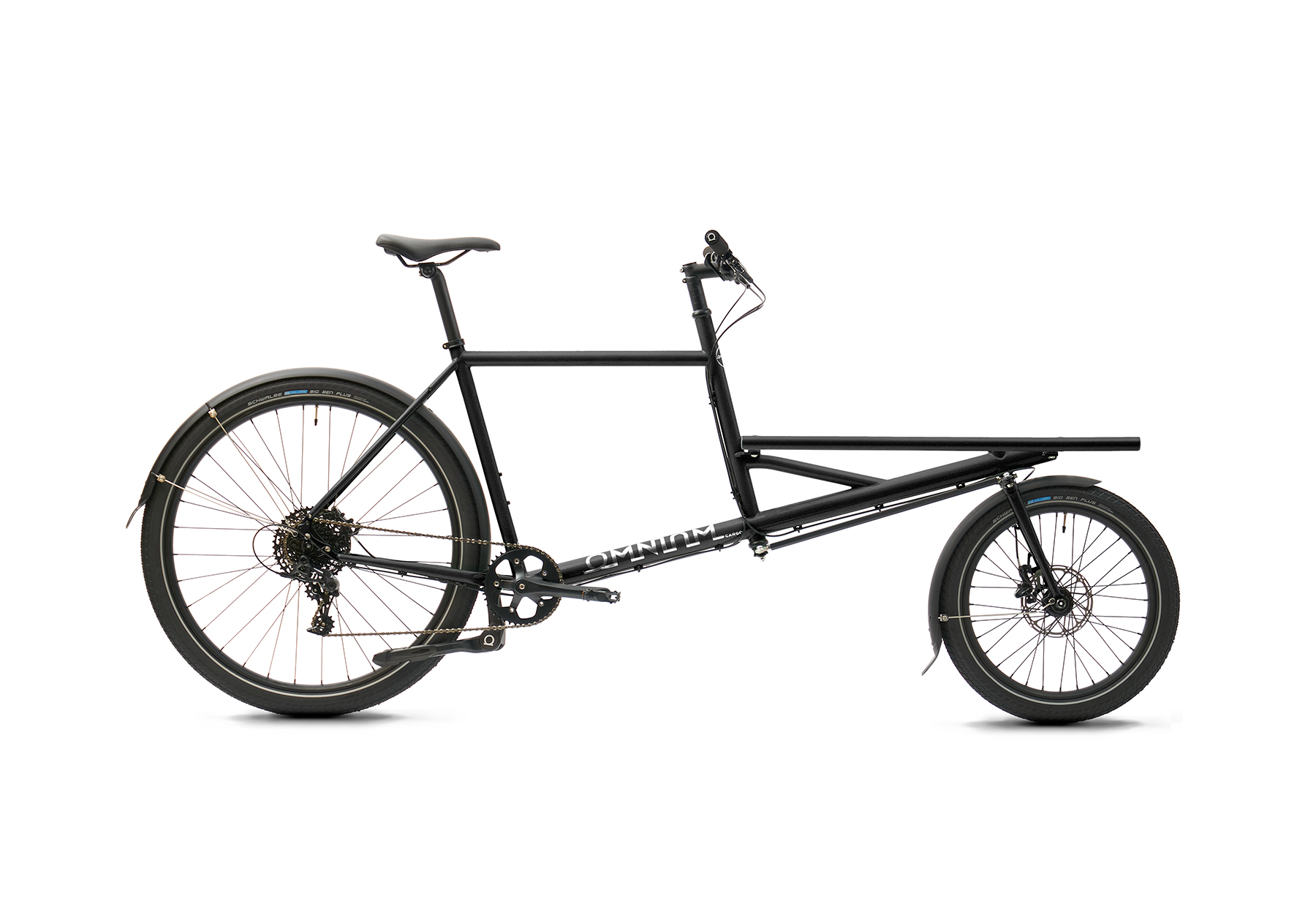 Galaxy black Omnium Cargo v3 bike