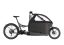 A urbangrey Riese and Muller Packster2 70 CT Touring cargo bike with child cover