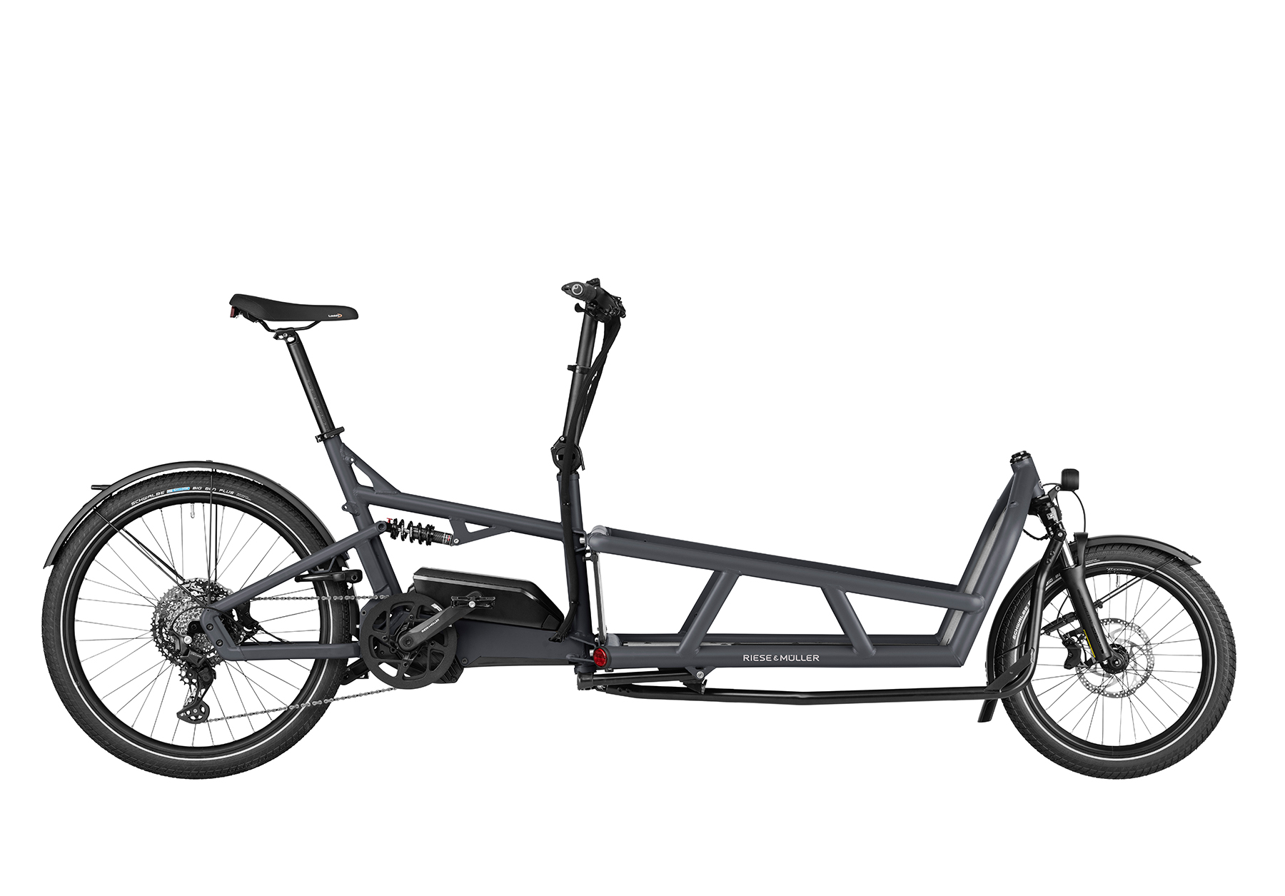  A grey Riese and Muller Load4 75 Touring cargo bike