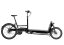 A black Riese and Muller Transporter2 85 Silent cargo bike