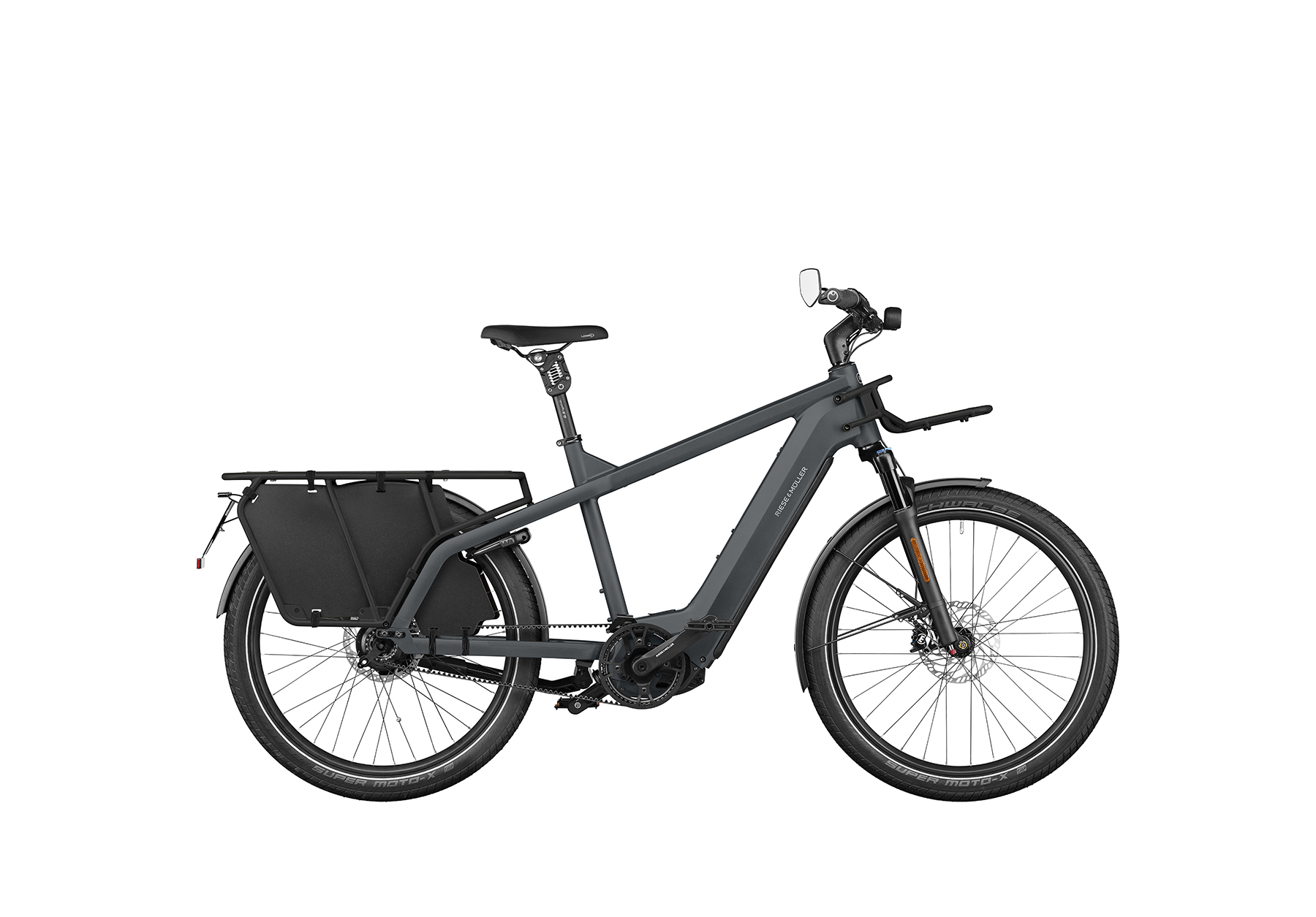 A urbangrey Riese and Muller Multicharger2 GT Rohlof cargo bike