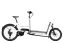  A white Riese and Muller Transporter2 65 Touring cargo bike