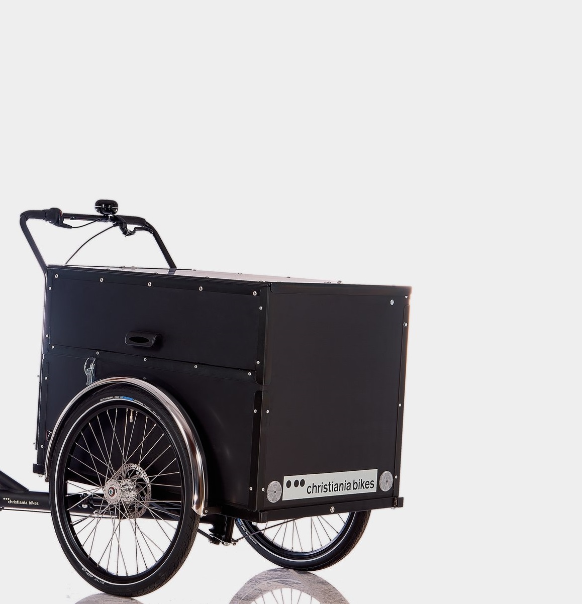 Black Christiania Post Box