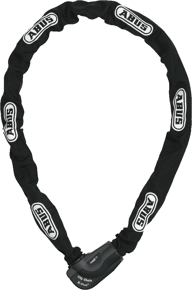 ABUS 1060 City Chain Plus チェーンロック　140㎝ City Chain X-Plus 1060 Black / 140cm / Gold - LONDON GREEN CYCLES