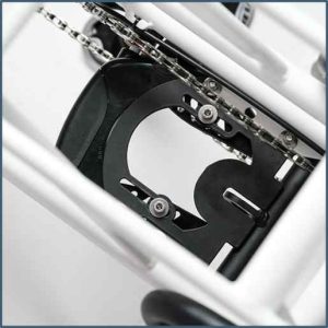 Abus lock with dedicated mounting system for Justlong