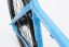 Close up of the toptube of a Bluebird coloured Bullitt cargo bike