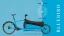 Showcase of the Bluebird colour of the Bullitt cargo bike