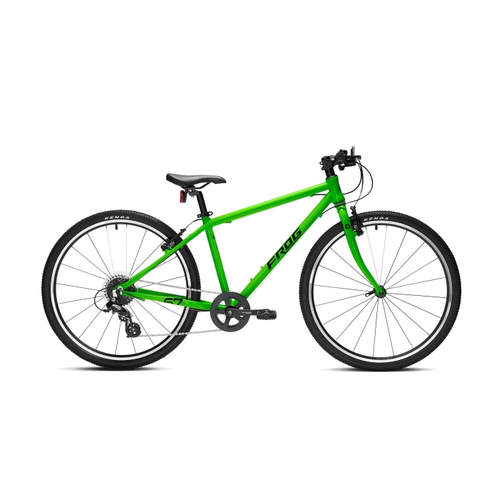 Neon green Frog 67 bike