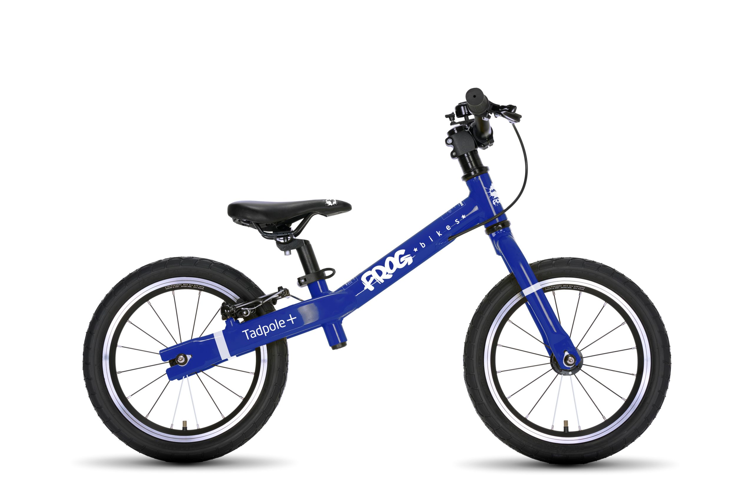 Electric blue Frog Tadpole Plus bike