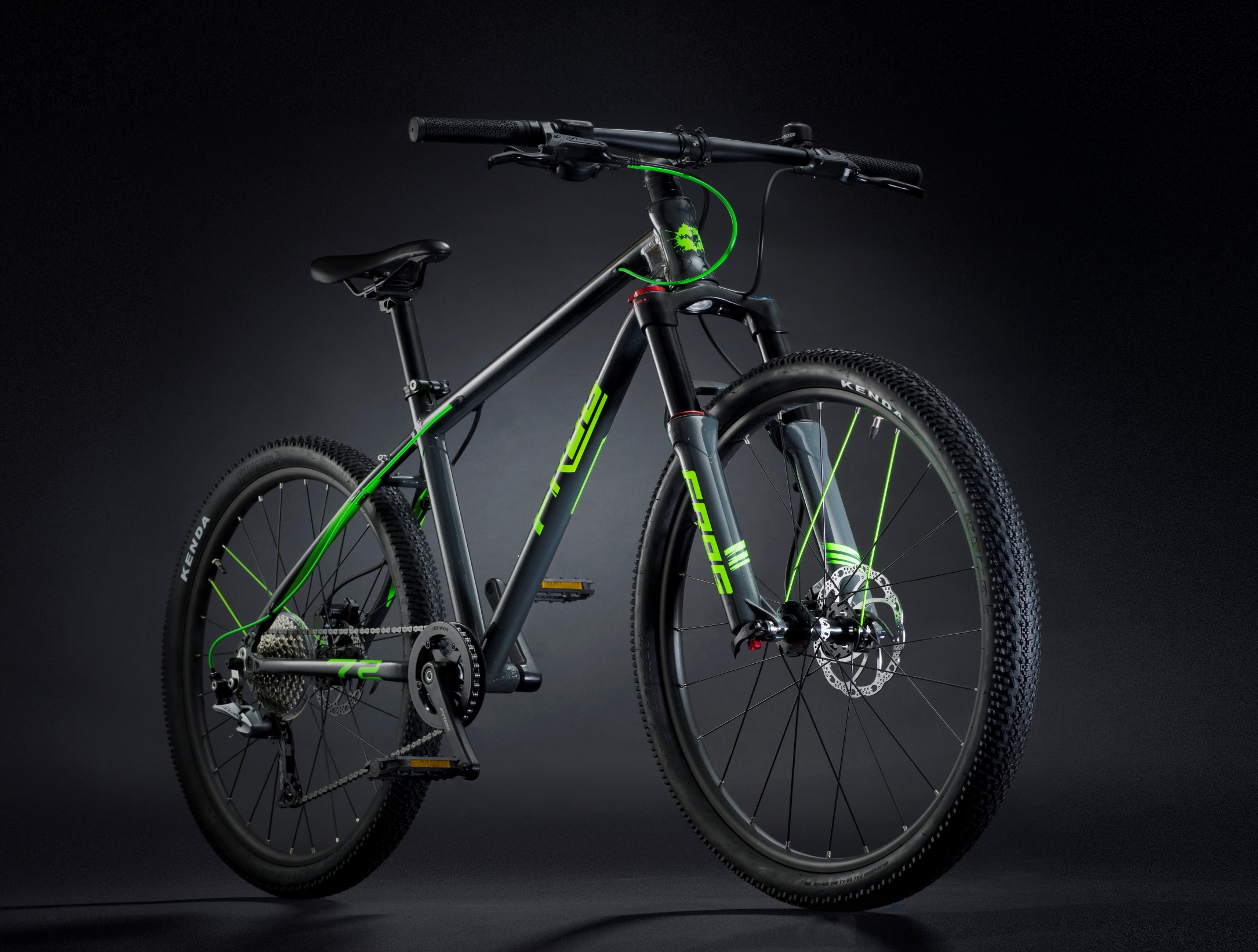 Neon green Frog Mountain 72