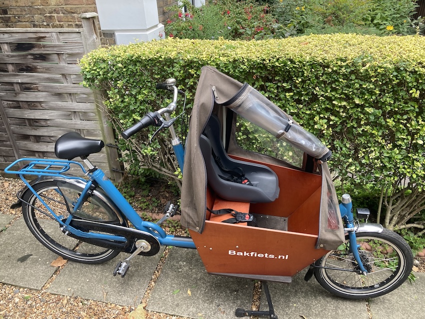 2021 Bakfiets Short Blue