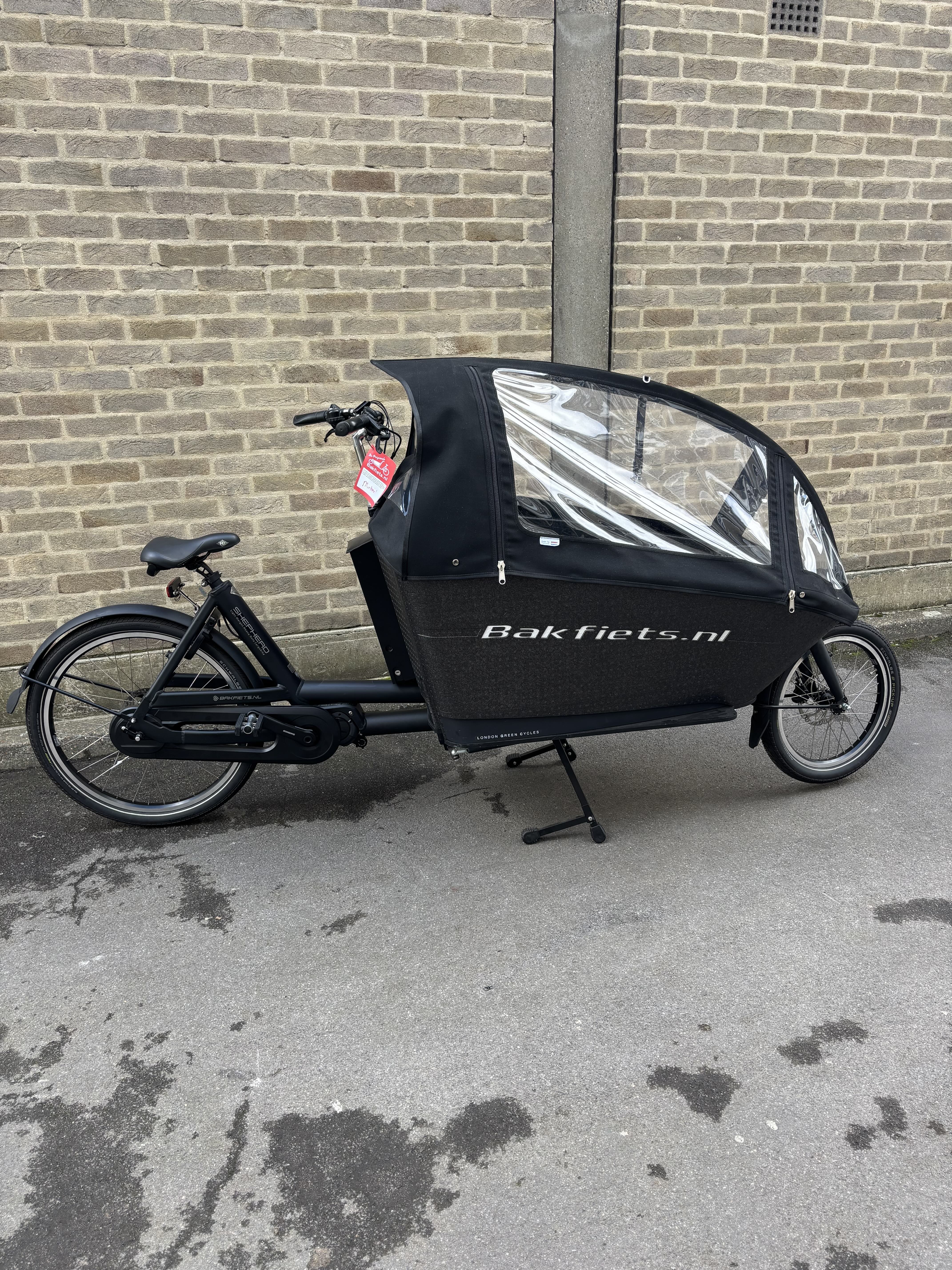 Ex-Display Bakfiets Shepherd Black Electric Di2