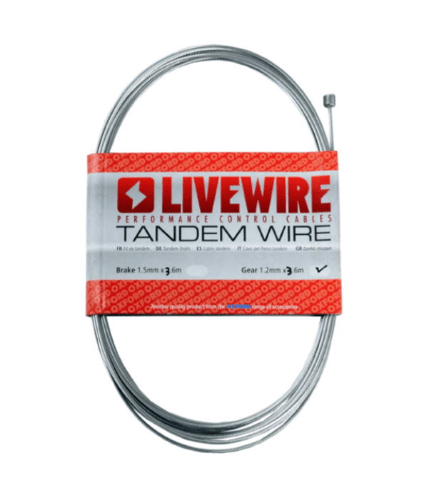 Livewire Tandem Stainless Steel Inner Gear Cable 3.6m