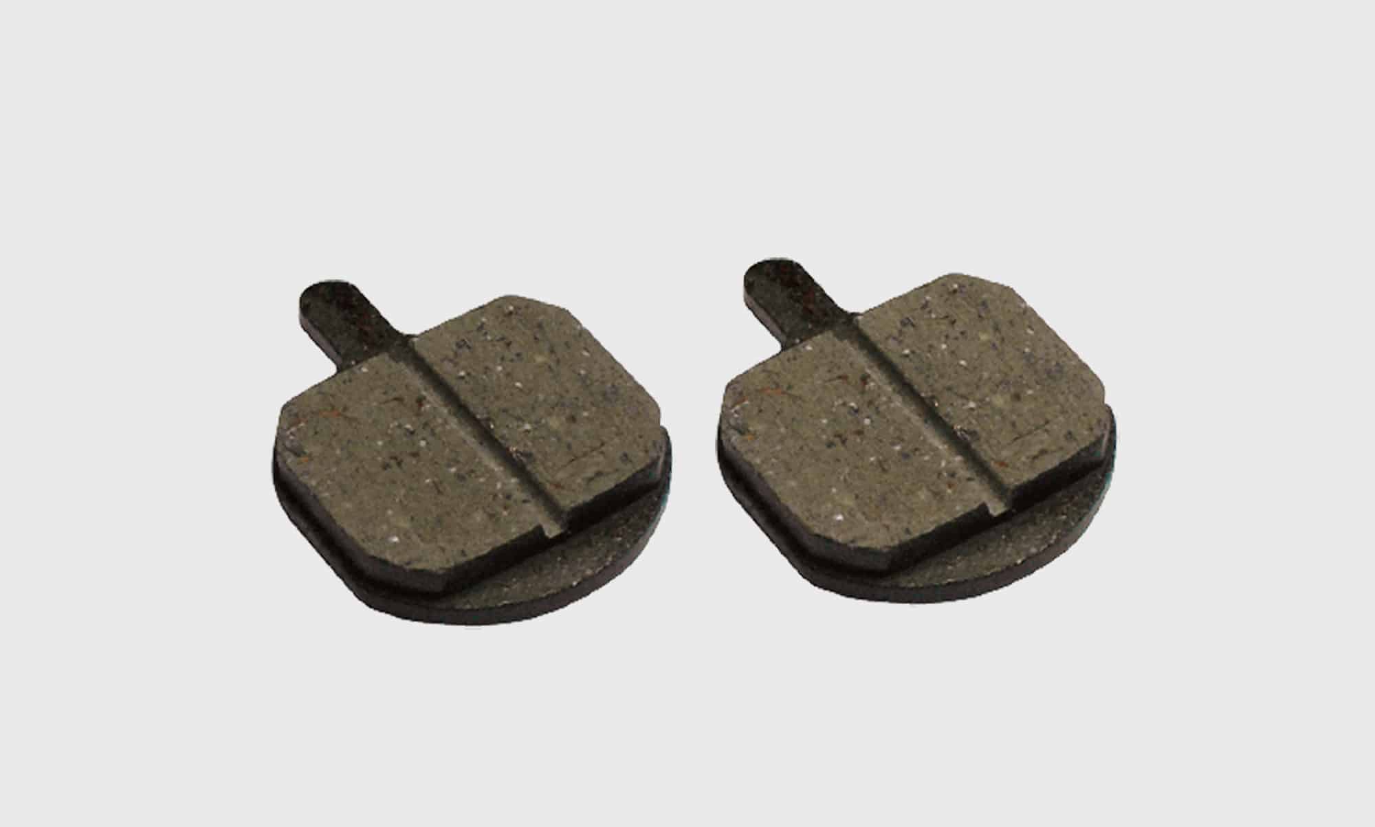 Bengal brake pads for hydraulic / mechanic 1 set (with groove for spring)