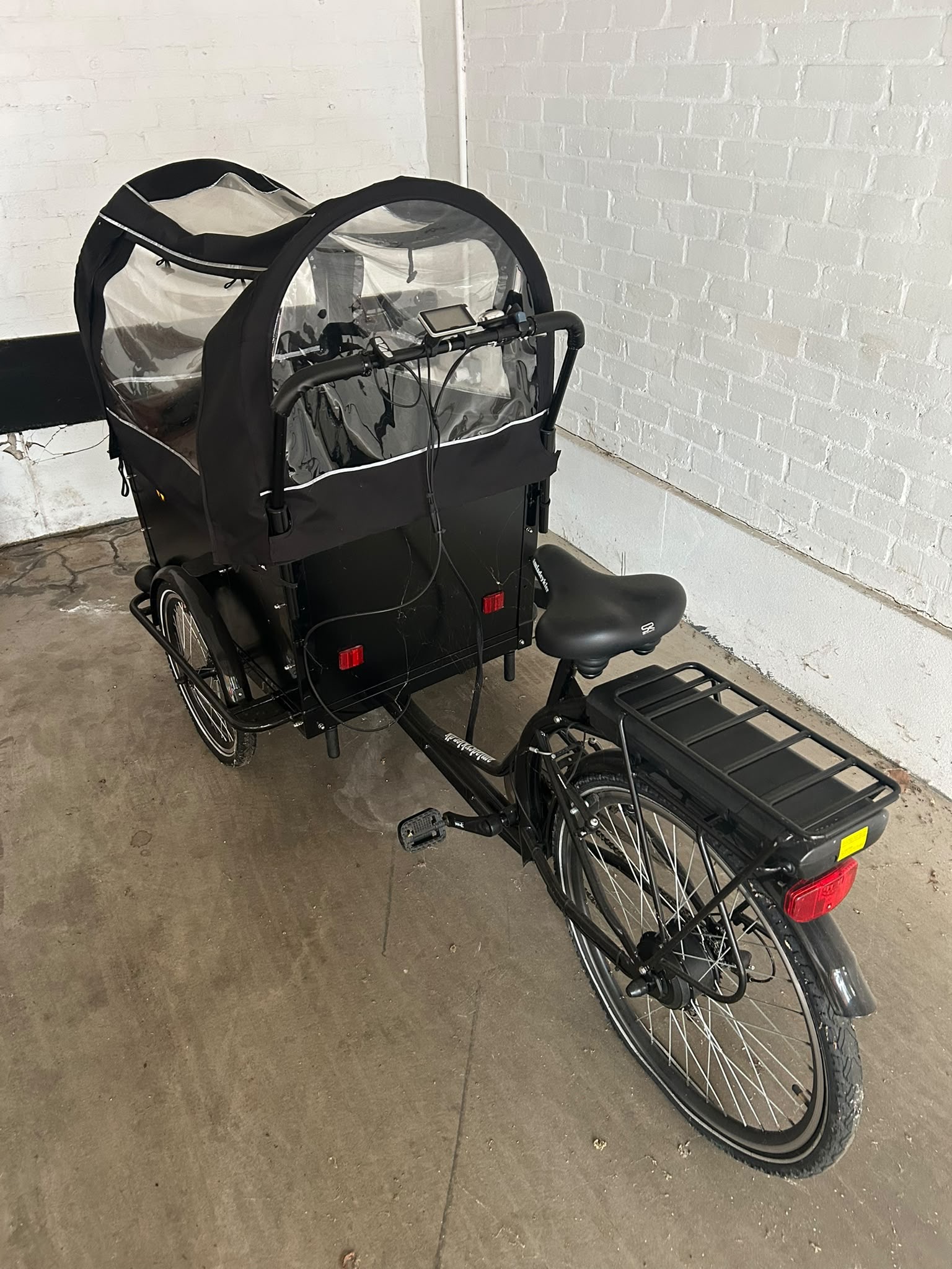 Amladcykler Electric Cargo Bike / Family Tricycle